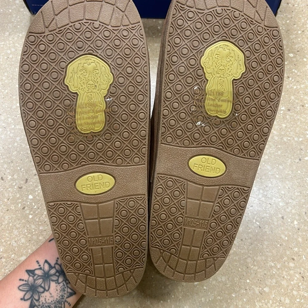Old Friend men’s scuff slippers Size 10.5-11.5 - Picture 5 of 8